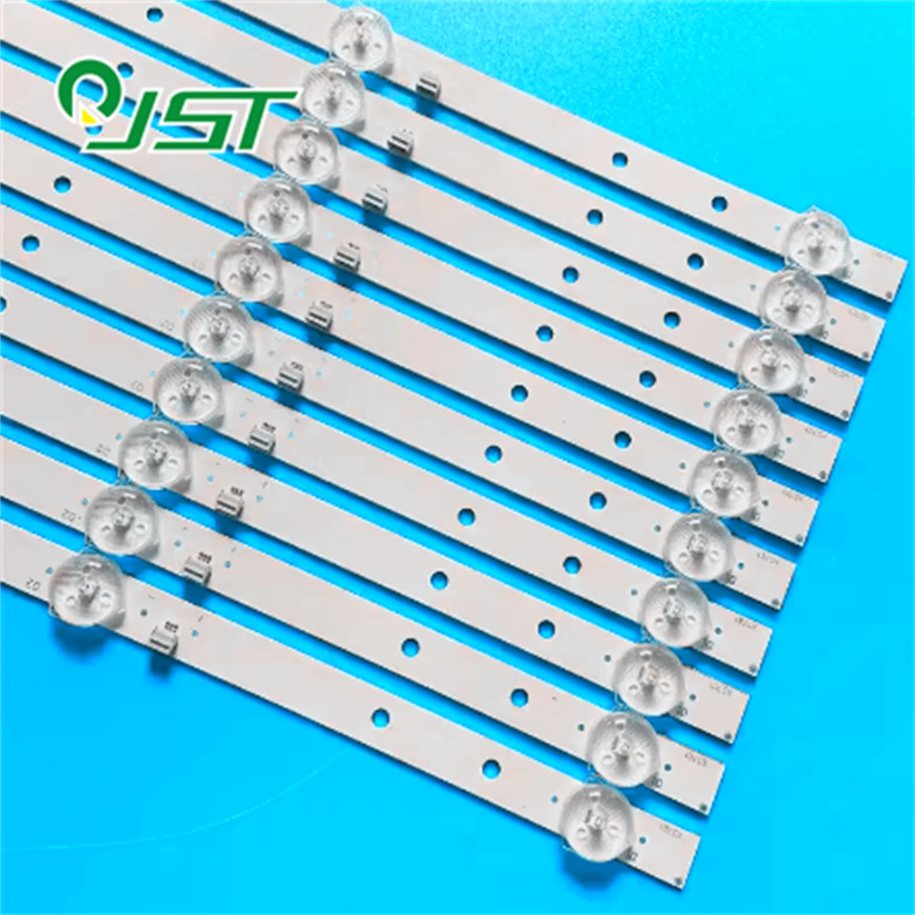 New 10pcs/Kit LED Strips for 55 TV VU55MB4SL4LV02 KA55G GTV550-2 LED55B3100 JL.D55051330-017HS-M
