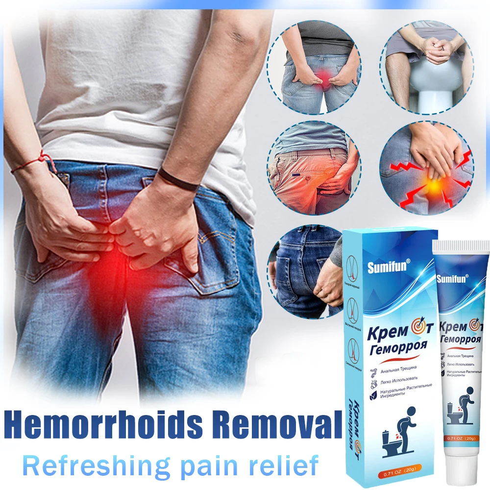 Hemorrhoids Removal Cream Internal External Treatment Herbal Ointment Anal Fissure Swell Bleed Piles Relief Medicine hemorrhoids treatment cream
