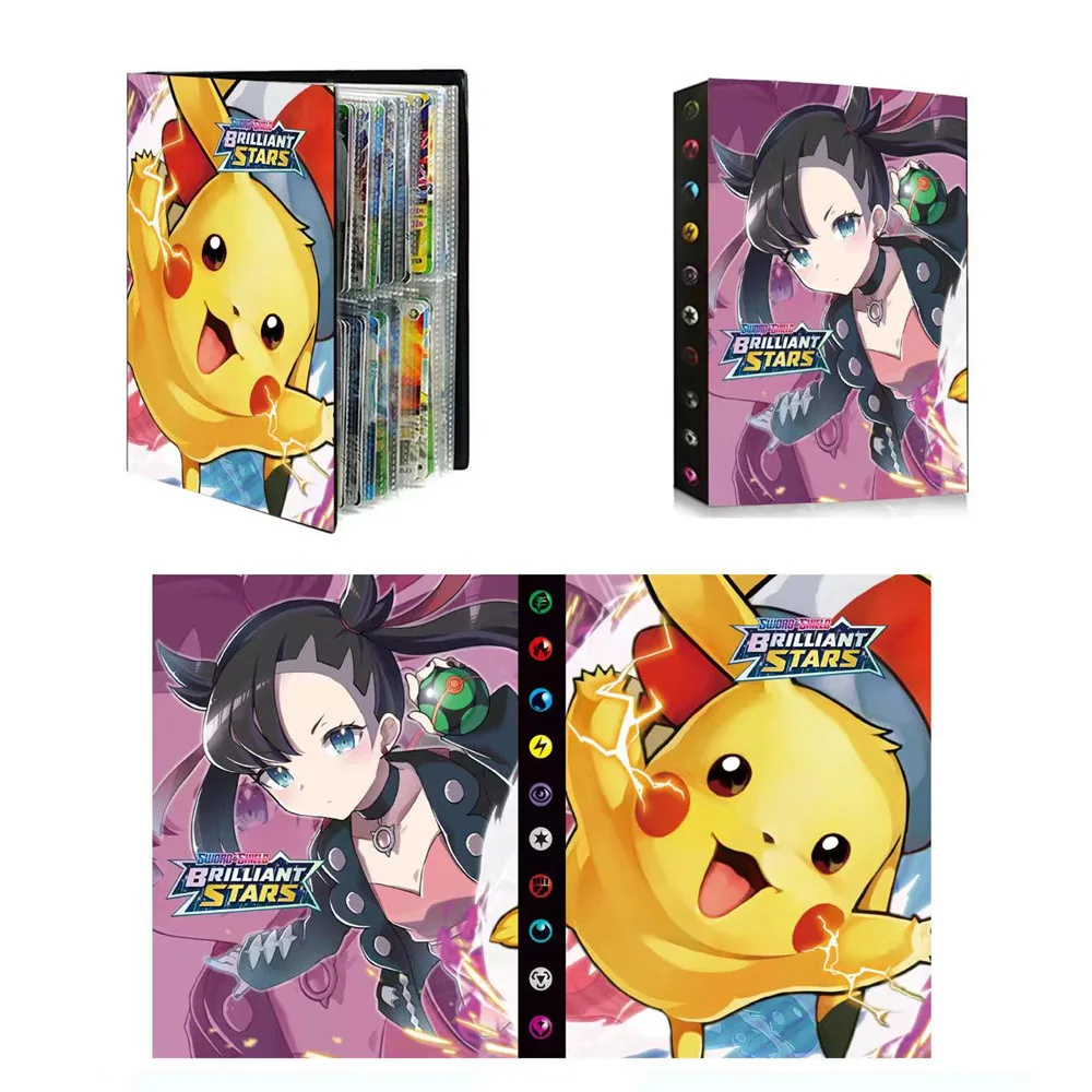 240Pcs Holder Album Toys Collections Pokemon Cards Album Book Top Loaded List Toys Gift For Children|Game Collection Cards| - AliExpress