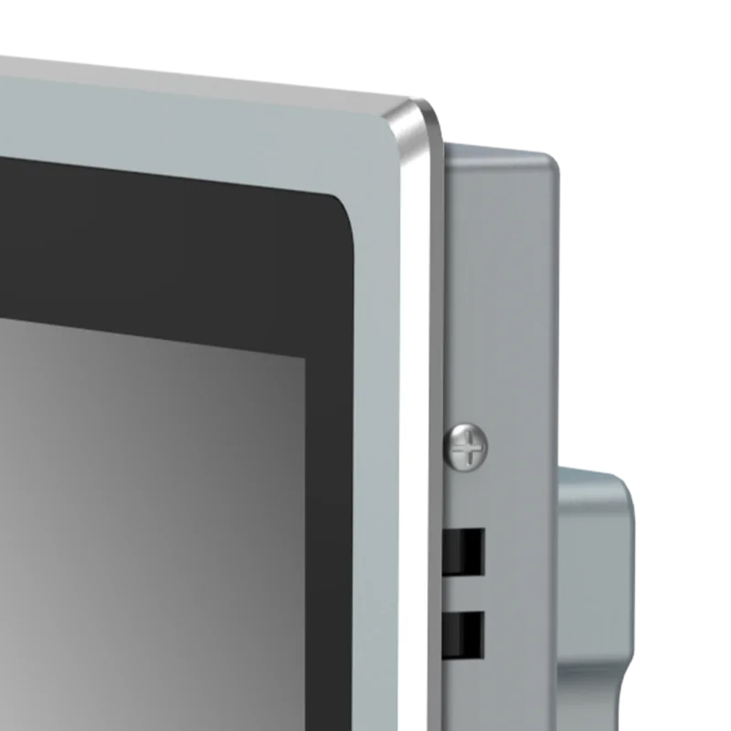 8인치 21.5인치 LCD 산업용 모니터 IP65 방수 벽걸이 터치스크린 디스플레이 패널 PC (맞춤형 HMI용)