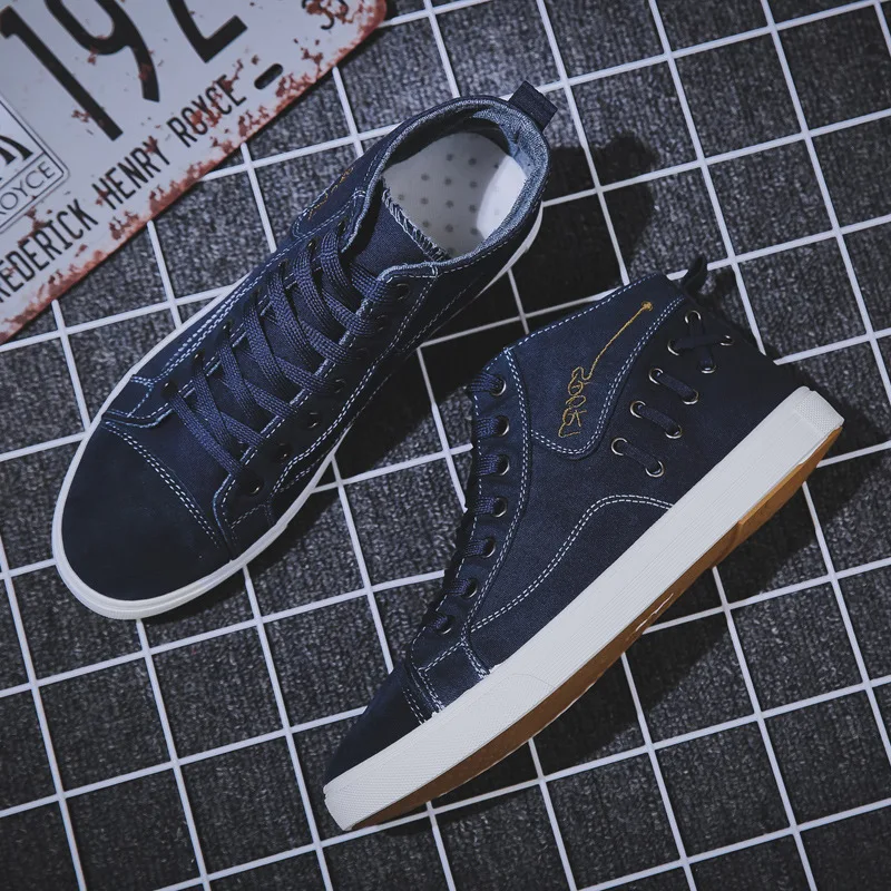 Canvas shoes men's 2021 summer new men's casual shoes trend versatile low top board shoes Korean breathable cloth shoesy89 6