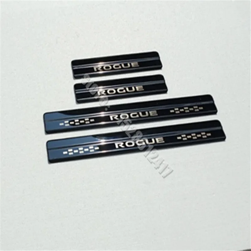 For Nissan Rogue X-Trail T32 2014 2015-2021 car accessories Door Sill Scuff Plate door sill protector Welcome Pedal