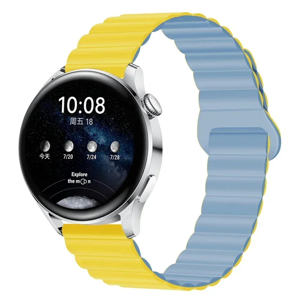Magnetic Loop Silicone Watchband Strap