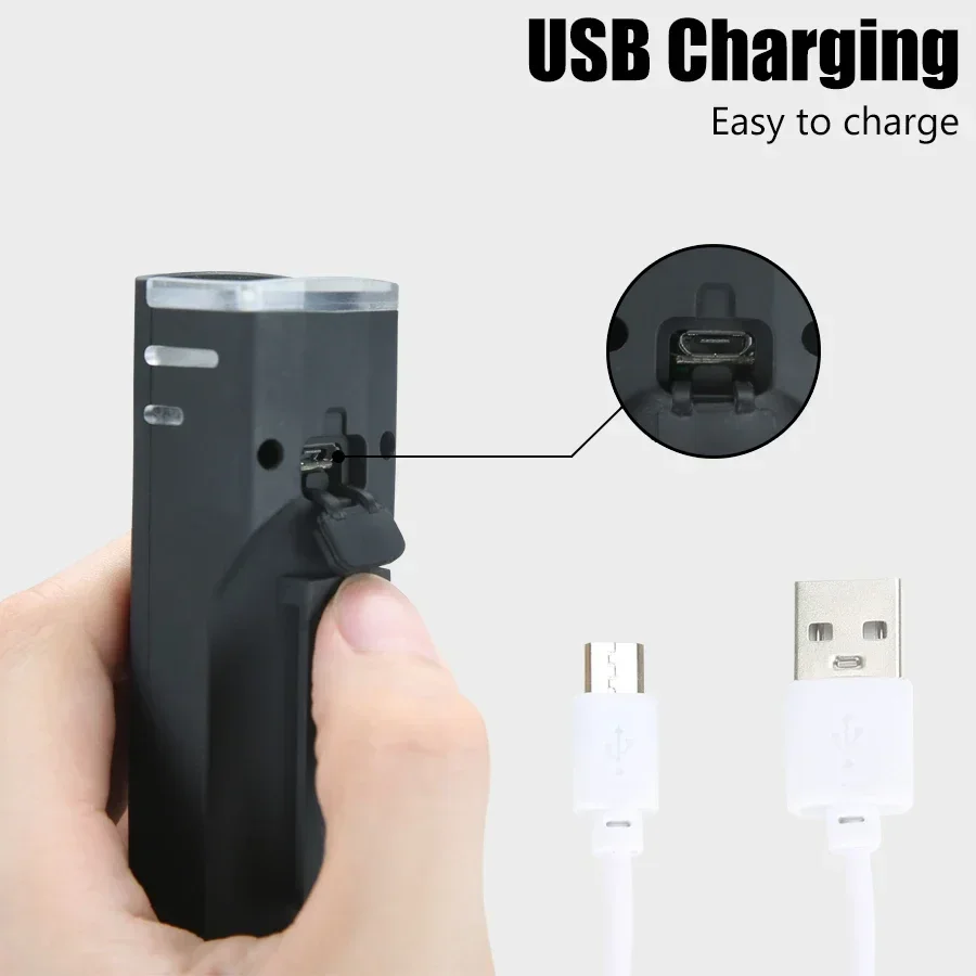 รูปสินค้า ไฟหน้าจักรยาน LED สว่าง 1000LM ชาร์จ USB พร้อมเซ็นเซอร์อัจฉริยะ