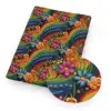 60pc/lot Cartoon3D Flower Rainbow Printing Puppy Cat Dog Bandanas Scarf Tie Handkercheif  Pet Accessories Grooming Products CH71 6