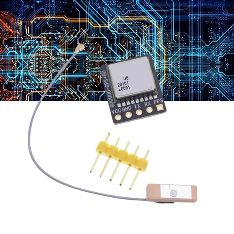 최고의 선택 위성 위치 탐색 시스템 U8 GPS+ BDS 듀얼 모드 모듈+ 안테나 비행 제어 교체 유닛 (NE용)