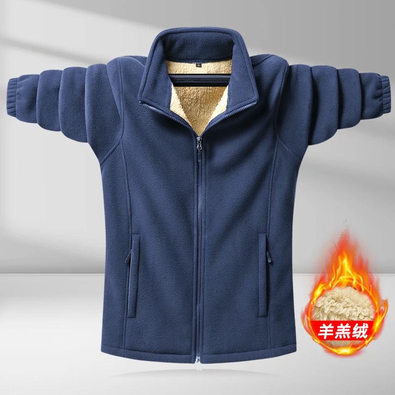 US SWAT Mens Tactical Outdoor Polar Fleece Jacket Hunting Clothes Warm Zipper Pullover Man Windproof Coat Thermal Hiking Sweater
