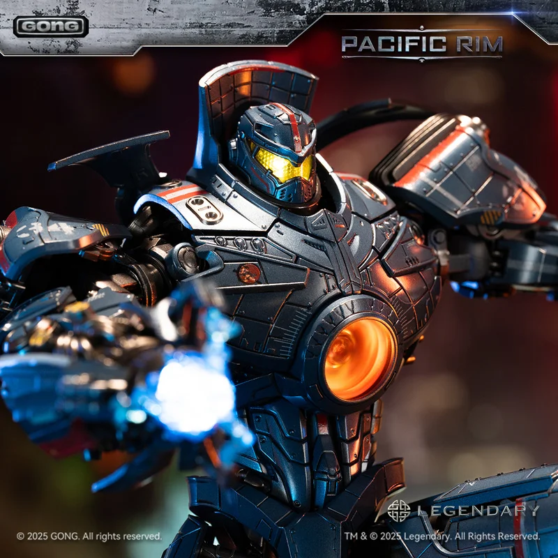Genuine GONG Pacific Rim Gipsy Danger Alloy Action Figure 25cm