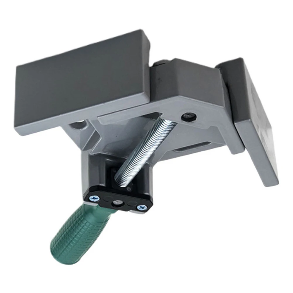 Right Angle Clip Clamp Aluminum Alloy 90 Degrees Angle Clamp Adjustable Swing Jaw for Carpentry Picture Frame Metal Welding