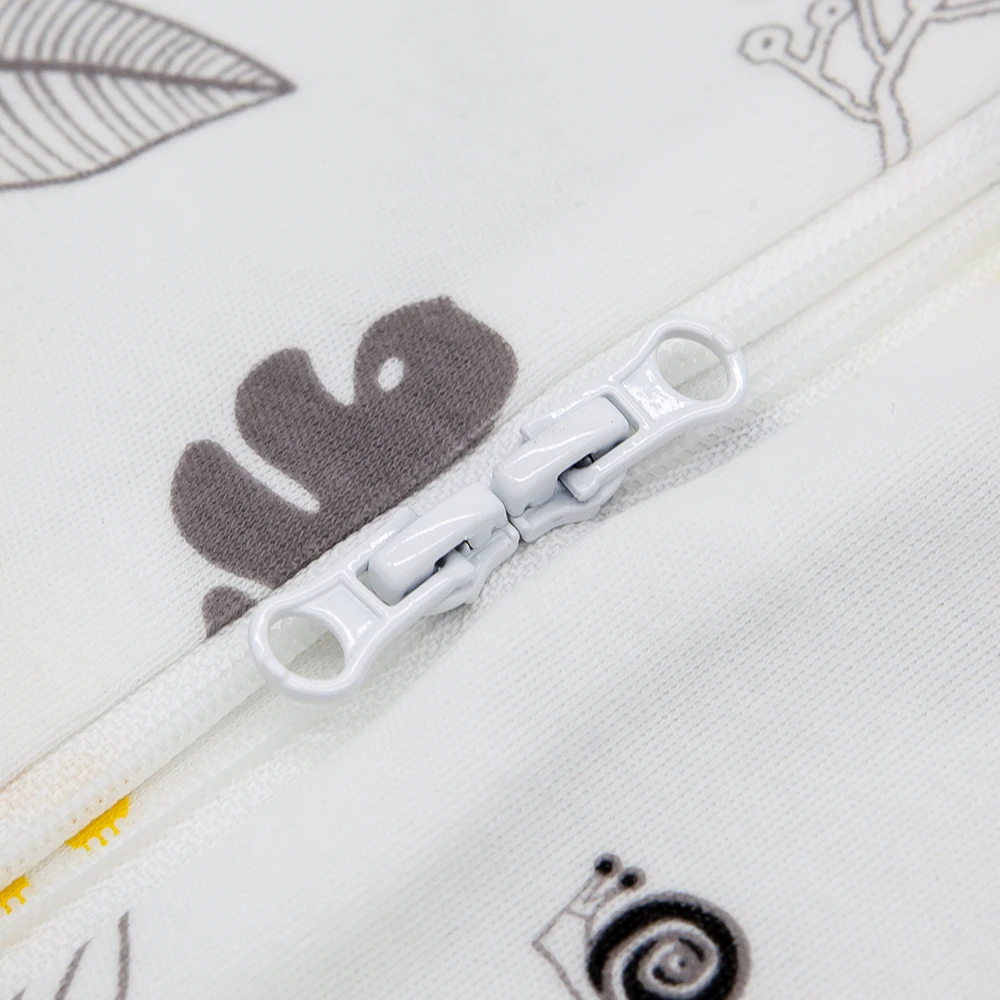 Baby Sleeping Bag 100% Cotton Diaper Cocoon Envelope For Newborns Zipper Sleep Sacks Printed Dandelion Bedding Accessories 3