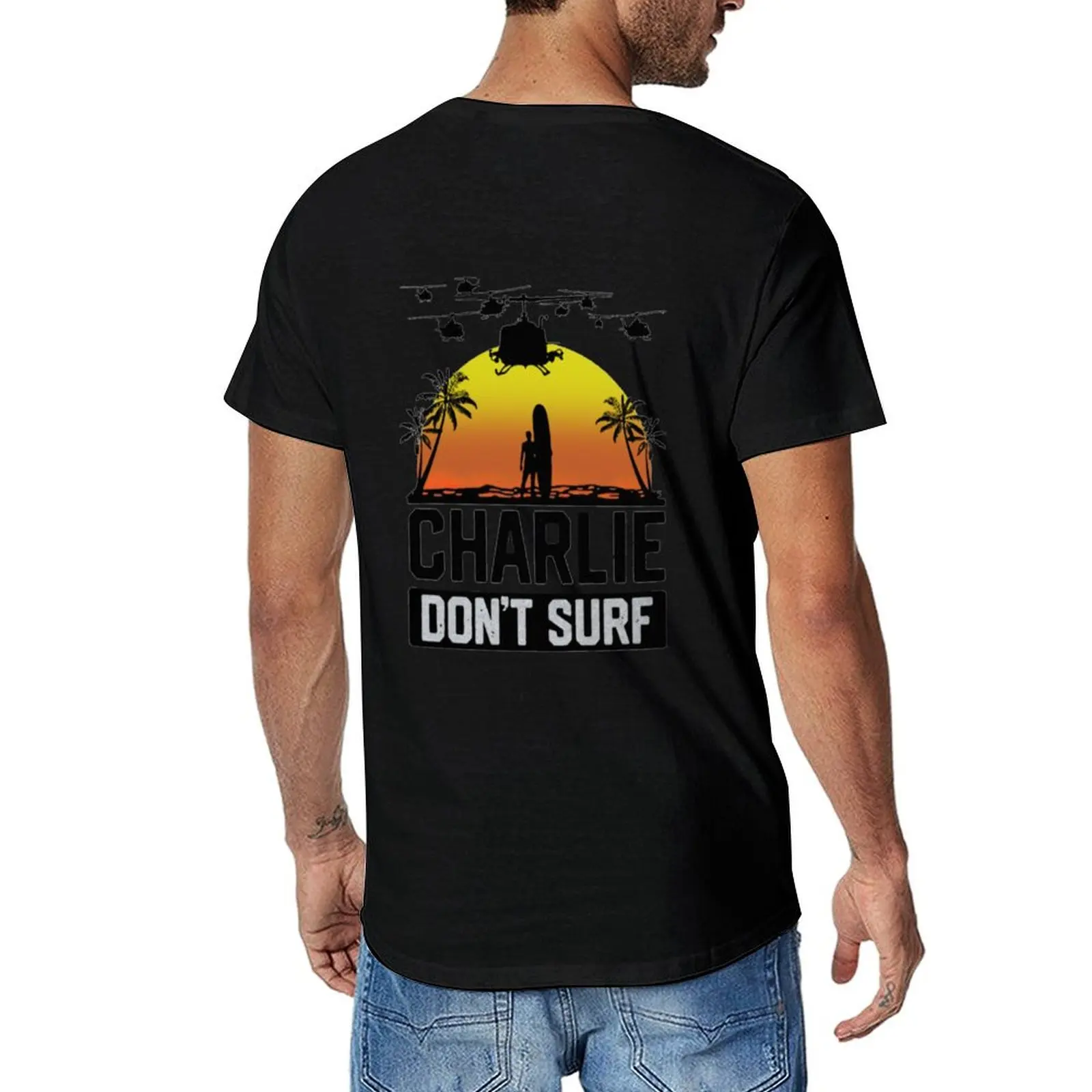 

Charlie Don't Surf T-Shirt Aesthetic clothing tops Short sleeve tee customs design your own fitted t shirts for men