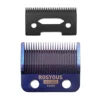 Wedge Fade Blades Replacement Cutter Head Hair Clipper DLC Ultra Thin Blade Trimmer for Madeshow Kulilang M5(F) M10 R66 R77F 2