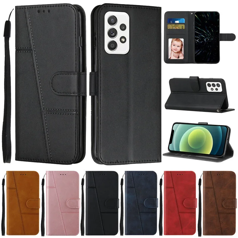 On Per Samsung Galaxy A53 5G Custodia Flip Wallet Case Per Samsung A53 5G Custodie Per Telefoni Galaxy A 53 5G Sm-A536U Cover Protettiva Funda