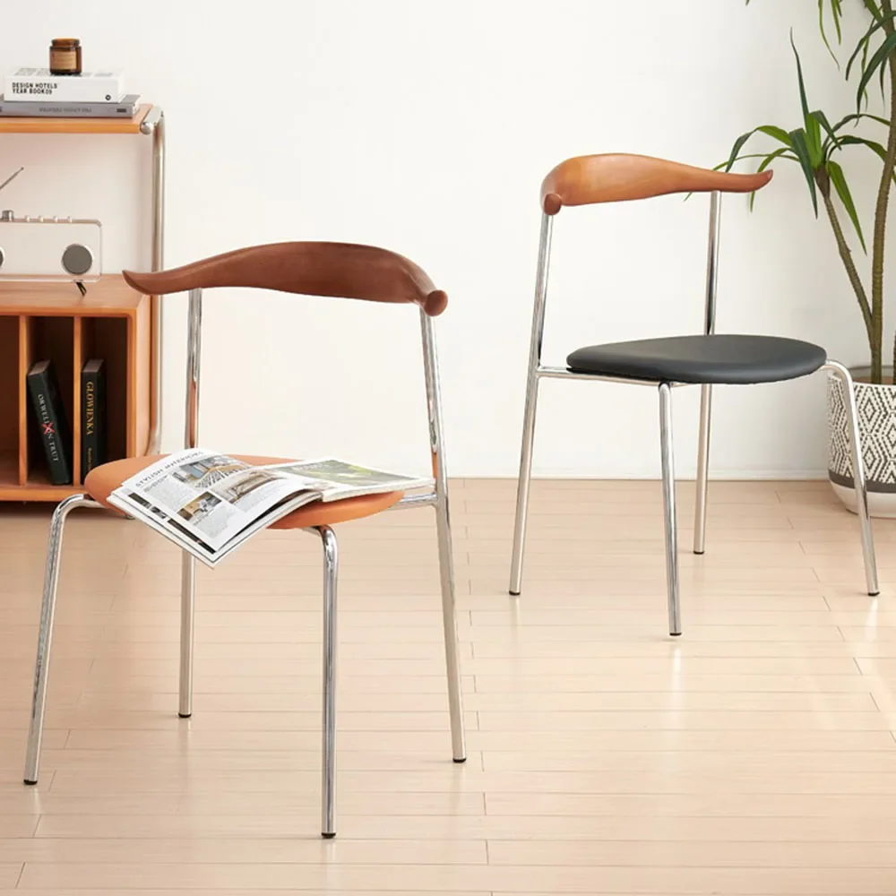 

Space Saving Dining Chair Metal Bedroom Australia Stainless Chair Stool Modern Minimalist Chaise Salon Balcony Room Furniture