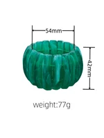 Handcrafted Acrylic Bangle Bracelet with Unique Shape, Elasticity and Perfect for Women's Everyday Wear bangle bracelet 2