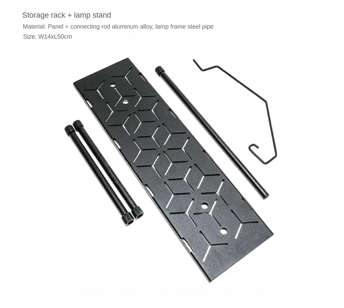 2024 屋外 IGT テーブルアルミ合金 2 ユニット拡張テーブル多機能黒化