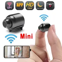 Mini caméra 1080P HD Wifi Vision nocturne Détection de mouvement Caméra vidéo Caméscope de sécurité domestique Enregistreur audio vidéo Pas de carte mémoire 2