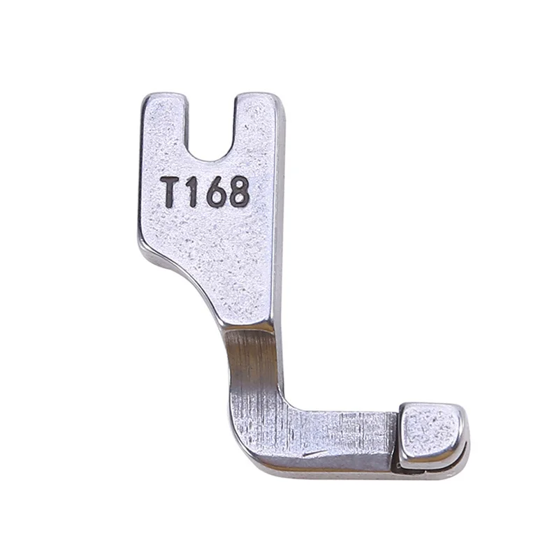 

Невидимая прижимная лапка на молнии, односторонние лапки на молнии T168 Juki Brother Siruba Jack Lockstitch, промышленная швейная машина