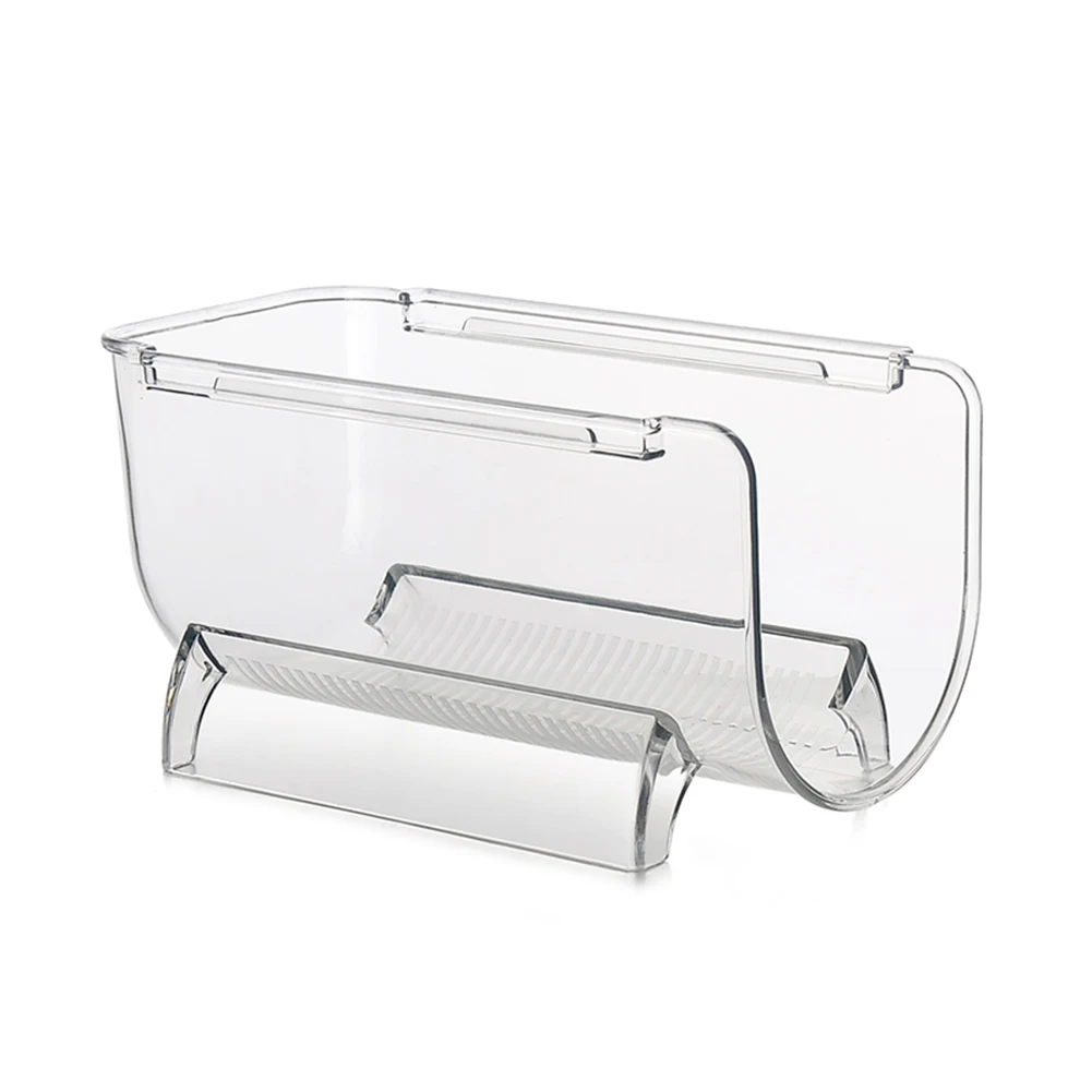 

Clear Wine Bottle Organizers Stackable Plastic Wine Rack Holder for Kitchen Countertops Pantry Fridge