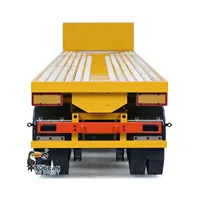 1/14 Fury Bear NOOXION 6-axle Metal Flat Trailer for RC Tractor Truck Remoted TOUCAN Cars Model Painted Toy with Servo TH23376 2