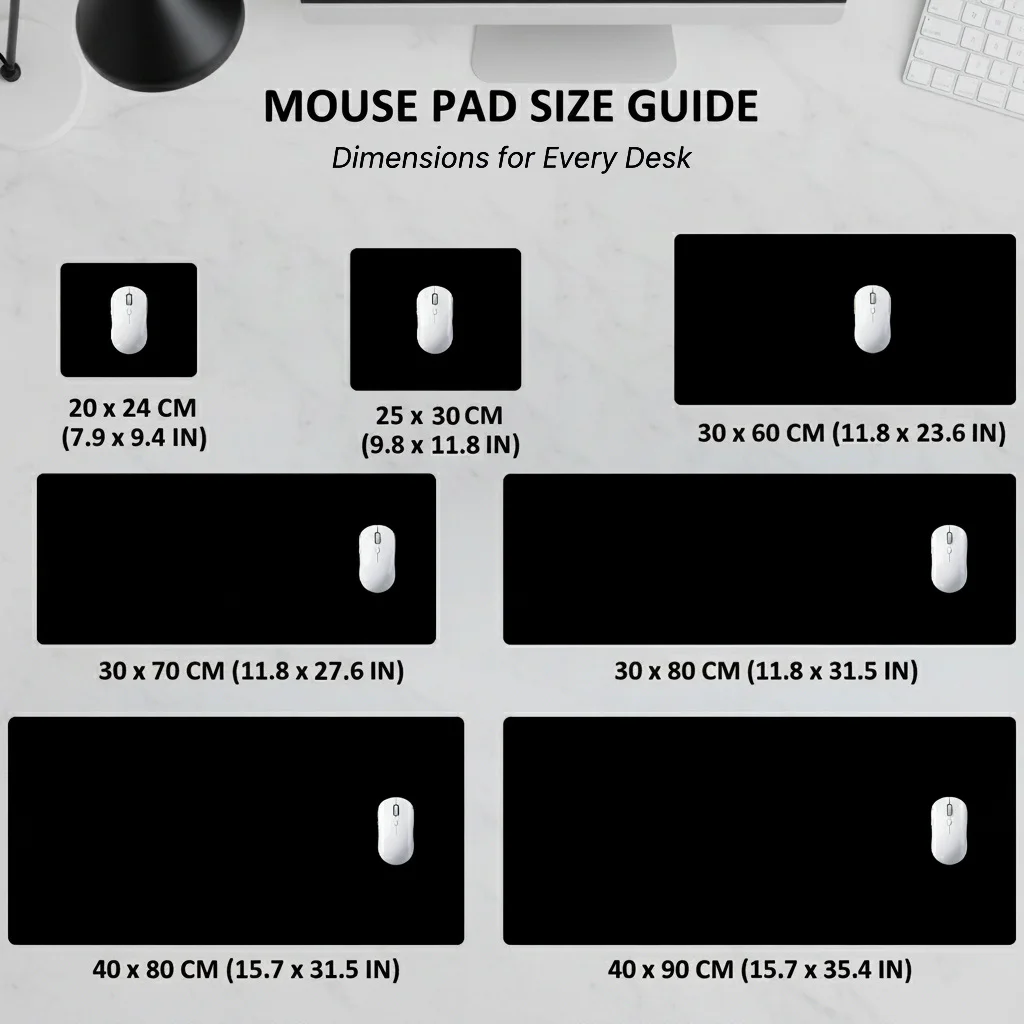 Supersized Sports Car Design Desk Mat – Non-Slip, Washable Mouse Pad