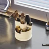 360° Rotating Makeup Brush Holder Cosmet Storag Box Makeup Organiser Lipsticks Make Up Container Vanity Organizer Box 1