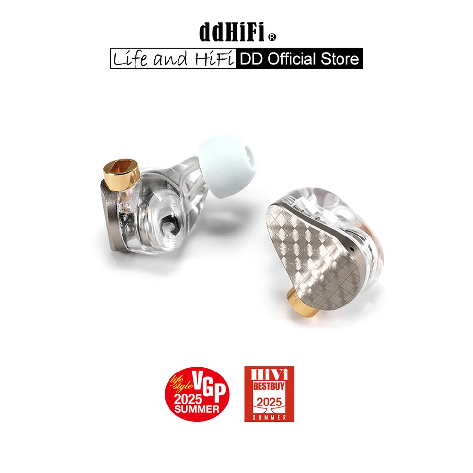 DD ddHiFi E14D (Surface) 1DD + 4BAs Hybrid Driver HiFi In-Ear