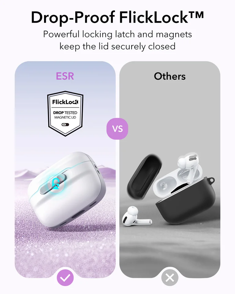 ESR for AirPods Pro 2 ケース ストラップ付き Airpods Pro 2023/2022