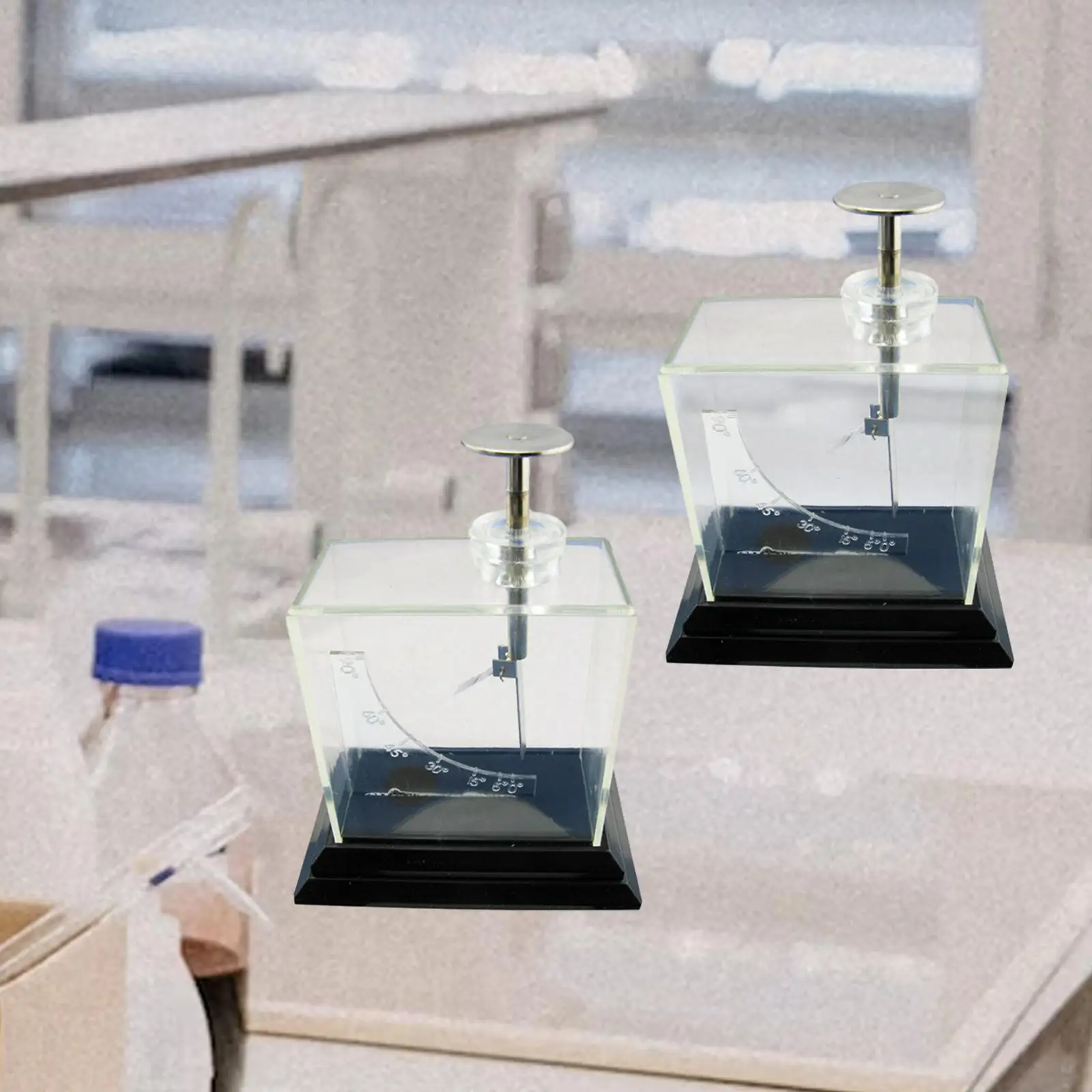 Physics Experimental Equipment Leaf Electroscope Foil Electroscope Experimental Test Set Lab School Supplies Physics Experiment