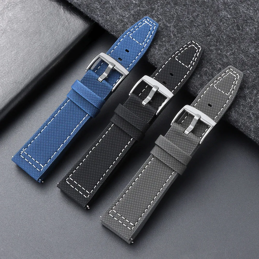 Premium Leather Quick Release Watch Strap – Sporty and Versatile Wristband