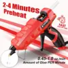 EZARC Hot Melt Glue Gun 100W Heavy Duty Full Size Glue Gun Kit with 20pcs Glue Sticks, for DIY, Arts & Crafts Projects, Sealing 3