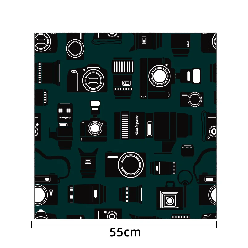 Walking Way Camera Cover: Protective Folding Wrap for Lens and Accessories Storage