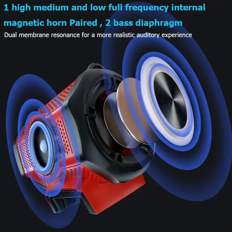 Alto-falante Bluetooth Portátil para Makita Leitor de Bateria de Lítio Alto-falante Amplificador com Porta Usb tipo c Carga para Acampar 18v - Image 5