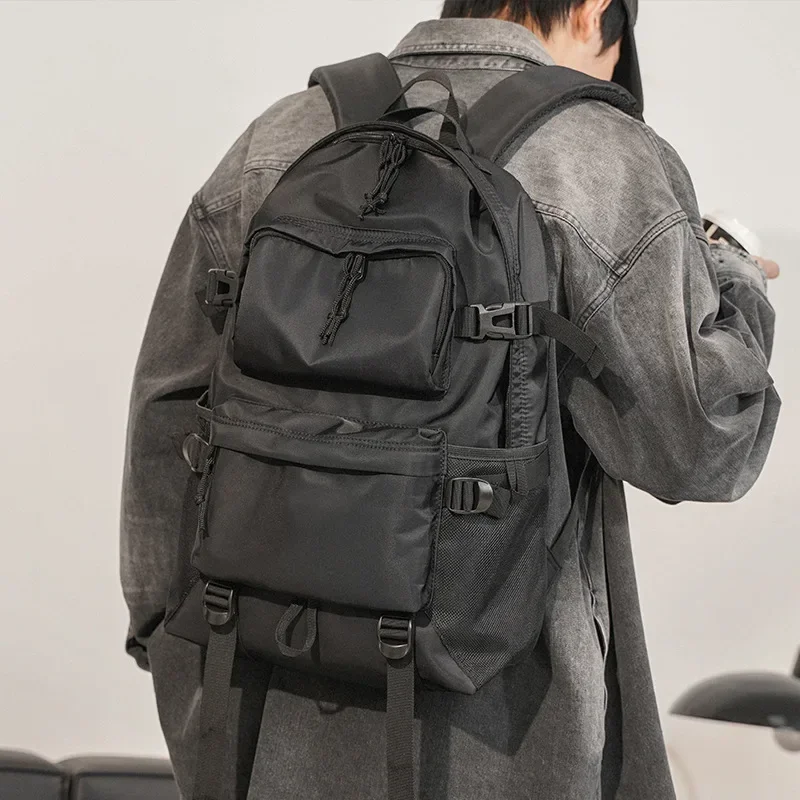 Japanese Functional Men's Backpack Outdoor Travel Waterproof Backpack Men Large-capacity Mountaineering Bag Backpacks Schoolbag