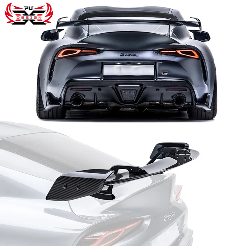 

Dry Carbon Fiber ADR Style Spoiler Rear Trunk Tail Boot Lip Wing Ducktail For Toyota SUPRA A90 A91 MK5 Auto Tuning