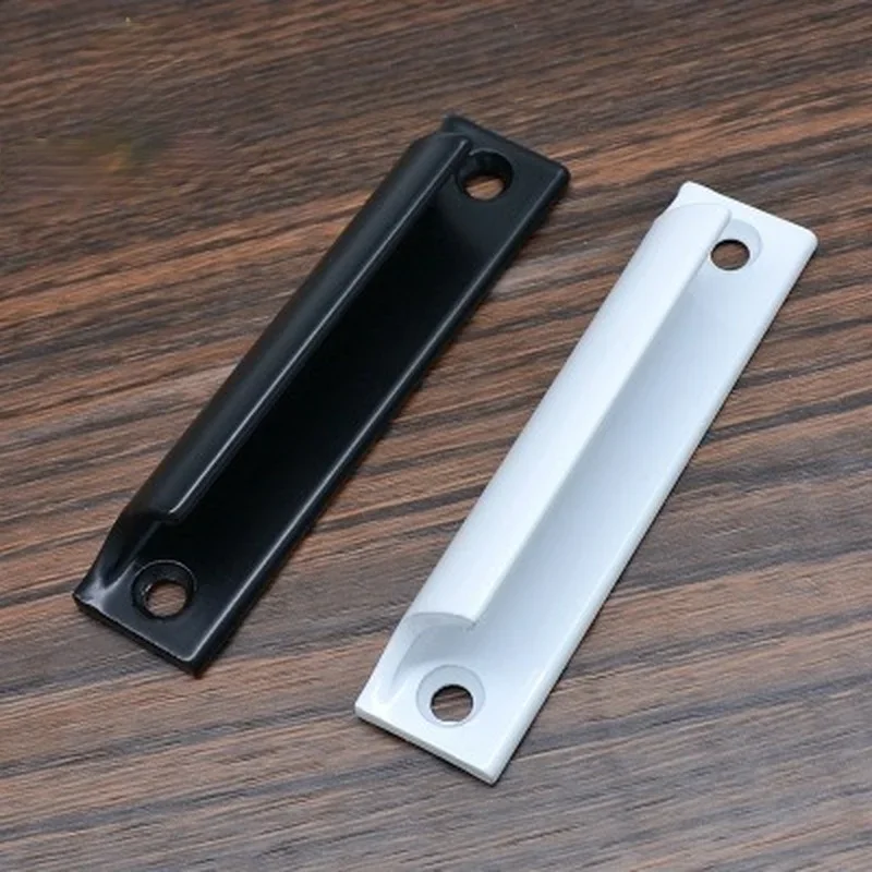Door Handles 1pcs New Aluminum Alloy Door Handle Push-pull Balcony Gate Window Pulls Knob Furniture