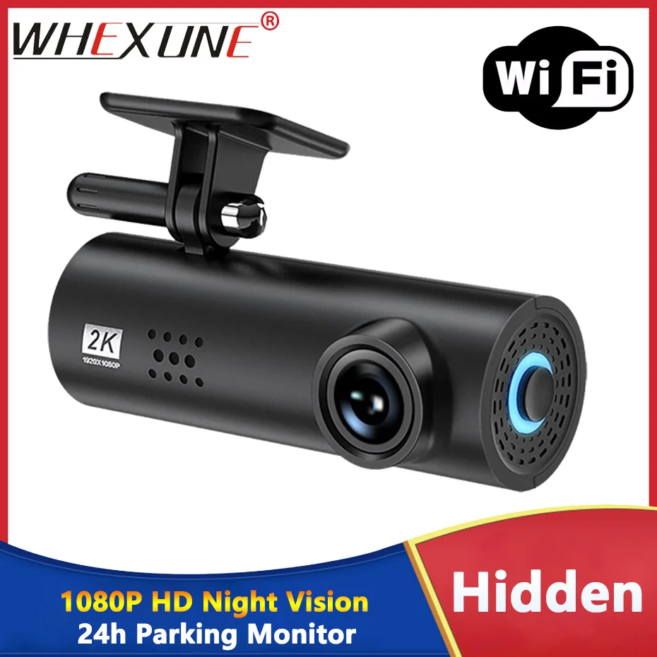 Видеорегистратор Wi-Fi Full HD 1080P с функцией парковки и функцией ночной съемки