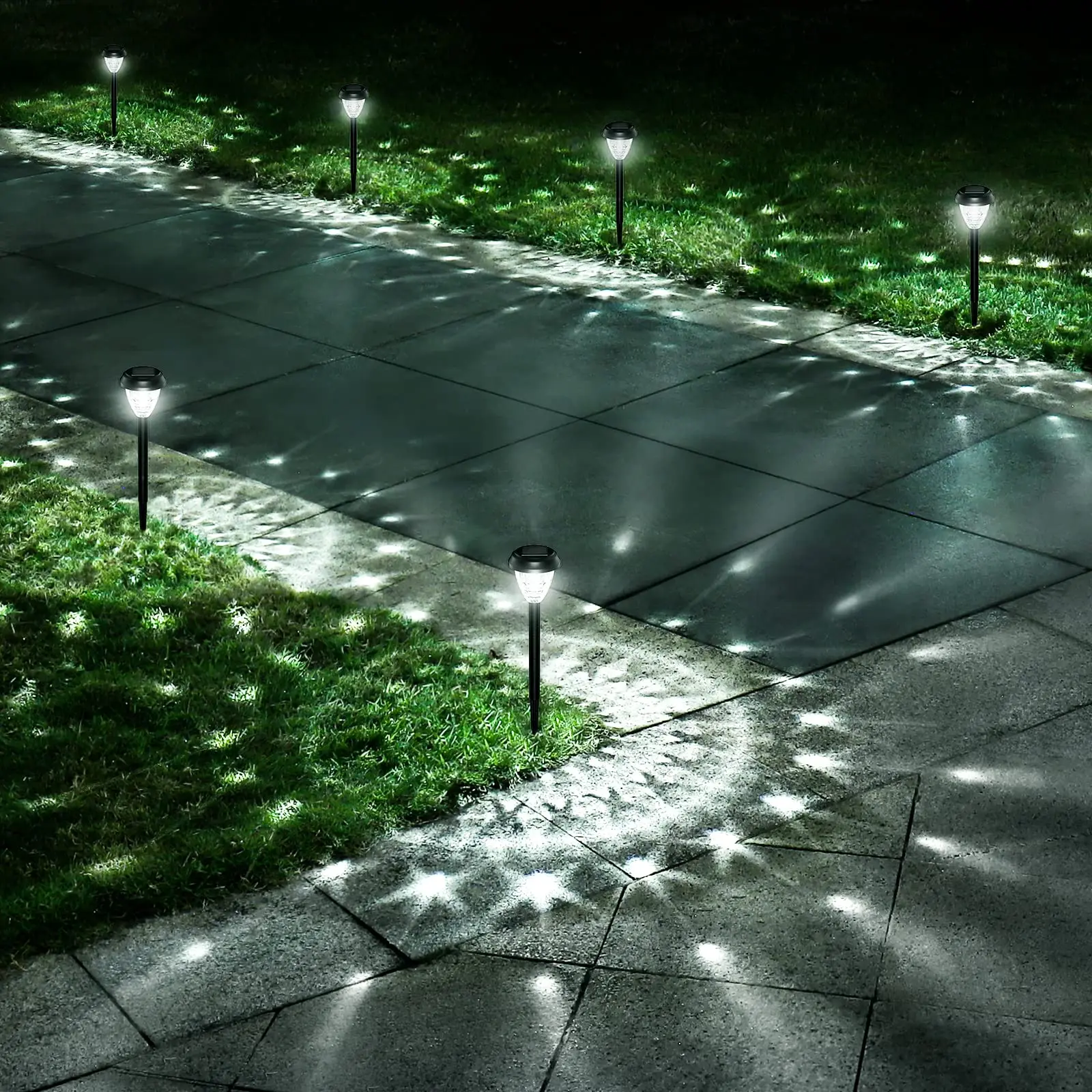 Solar Led Lawn Lamp Fairy Light Outdoor Waterproof Rechargeable Sunlight for Pathway Street Outdoor Decoration Garden Yard for solar lights,solar wall lamp,solar led lights,lawn lamp