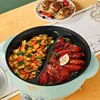Home Multi-function 6L  Electric Hot Pot  All-In-One Electric Cooking Pot Electric Cook Pot Non-Stick Grill Pan 2000W 4