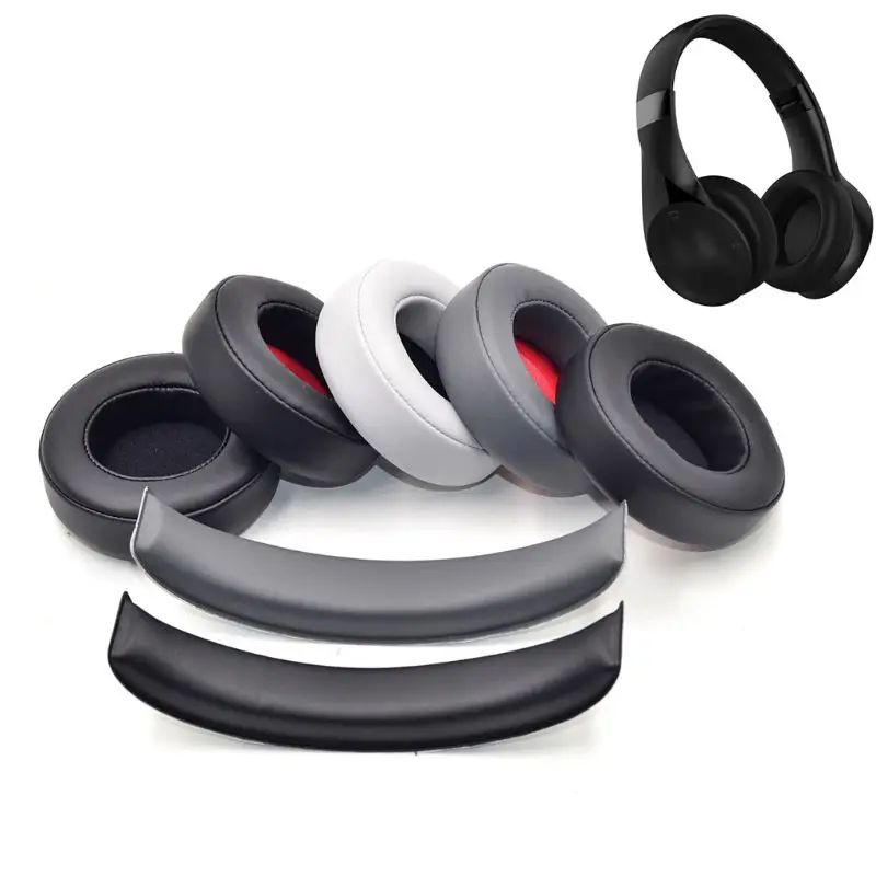 

Replacement Soft Memory Foam Ear Pads Cushion headband For Motorola Pulse Escape Wireless Headphones Soft Memory Foam Ear Pads