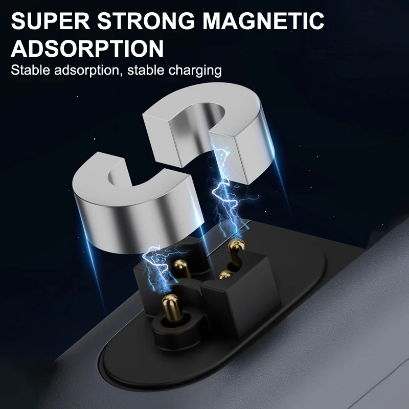ASHATA Adattatore Caricabatterie per OpenSwim Pro S710 Cuffie Open Ear Cavo di Ricarica 5V 1000Ma Caricabatterie Convertitore Magnetico USB C Previsto per OpenSwim Pro S710 (GREY