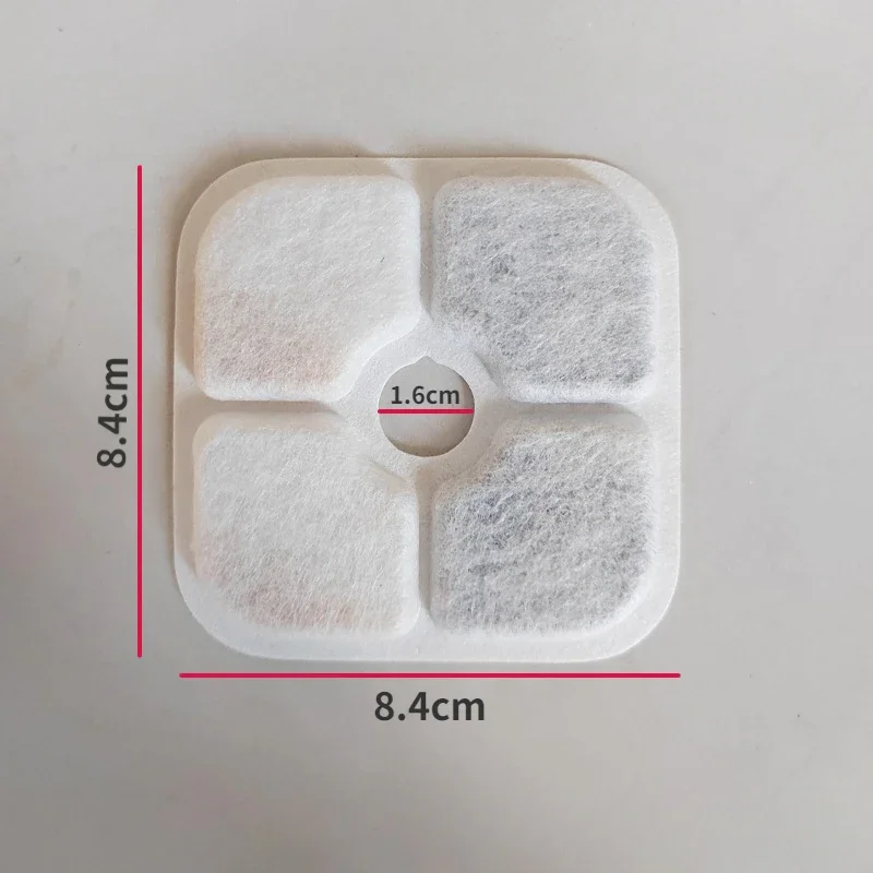 Pet Water Fountain 6pcs/12pcs Replacement Filters Triple Filtration System for PIXI Dispenser