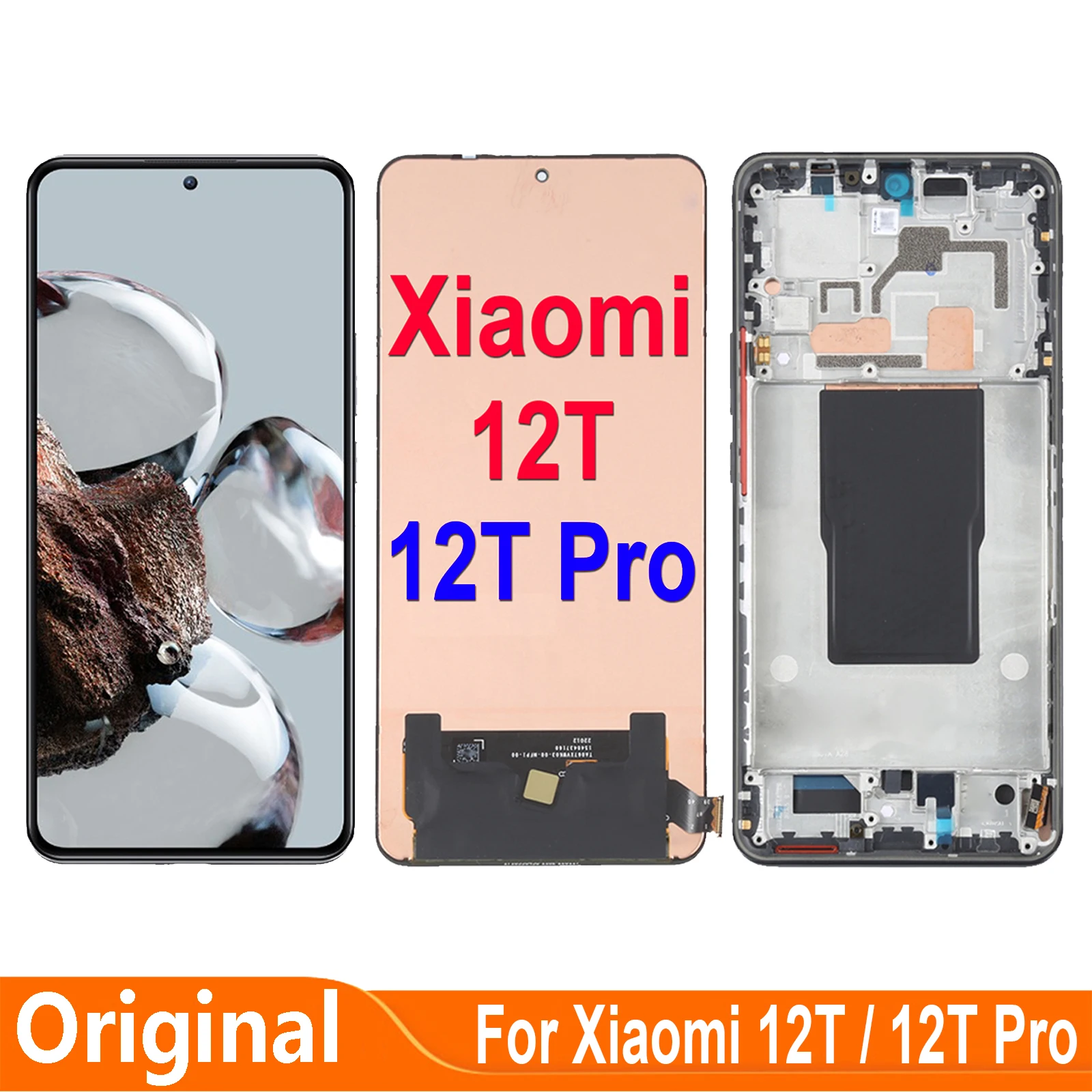LCD Display Touch Screen Digitizer Assembly For Xiaomi 12T Pro 22081212UG 22071212AG lcd display screen