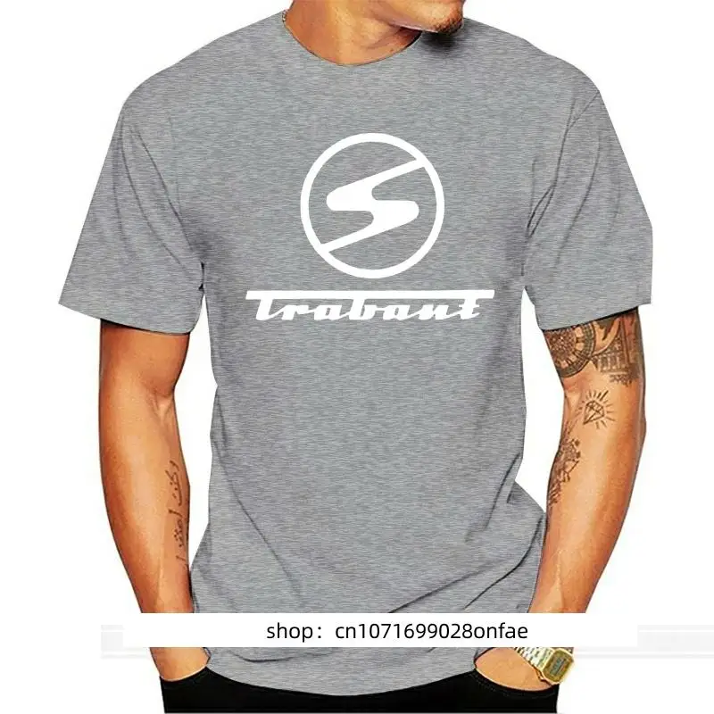 Retro Trabant Tshirt Jerman Timur Komunis Maglietta Sovietica T Shirt B W Pria Merek A Teeter Pria Musim Panas Katun T Shirt