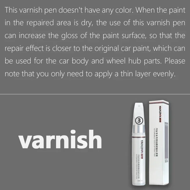 Car Paint Repair Set Car Paint Pen Scratch Repair Touch-Up Paint Pen for Dolphin Mini(Seagull) Varnish pen Scratch Cream finish repair set