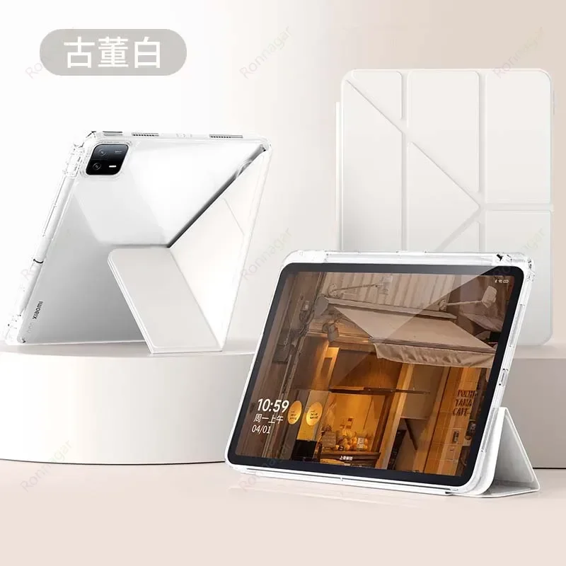 Premium Flip Y-Folding Case with Sleep Wake Function