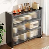 Modern Minimalist Kitchen Cabinet Home Storage Kitchen Cabinets Multi-functional Multi-layer Small Apartment Storage Cabinets 1