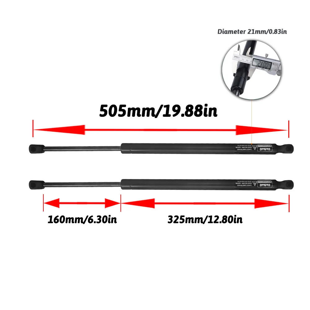 Per Toyota RAV4 2012-2017 2 Pezzi Supporti a Gas per Portellone Posteriore - Image 5