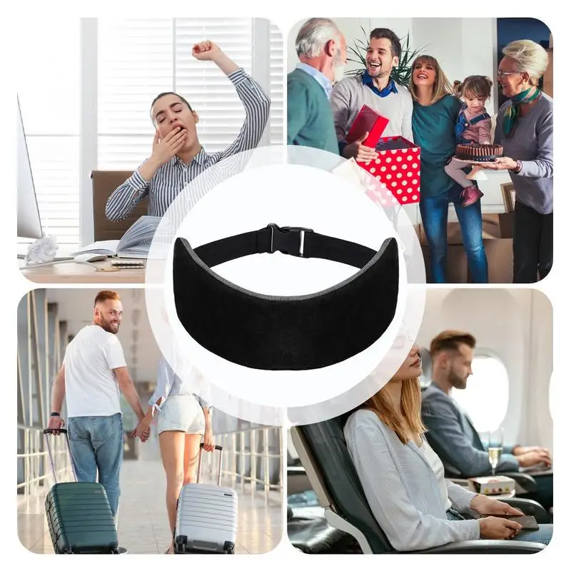 Travel Pillows For Airplanes Travel Pillow Neck Support Cervical Pillow Adjustable Head Support Strap for Airplanes and Cars 6