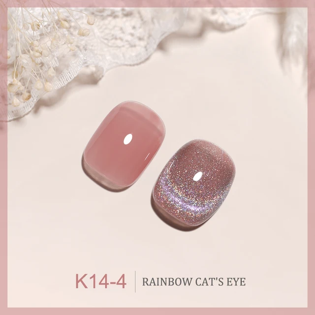 SKVP Gel Nail Polish Cat Eye Gel Semi Permanent Uv Varnish Gel Nail Art 8ML Glitter Effect Off Nail Polish Gel For Nails Design Cat Eye 16
